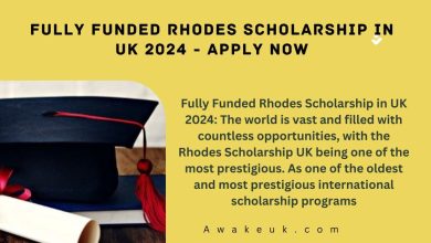 Fully Funded Rhodes Scholarship in UK