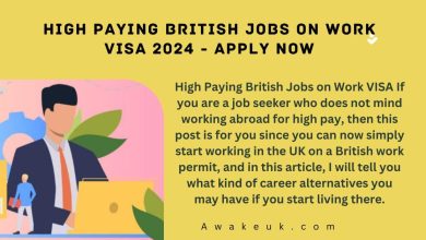 High Paying British Jobs on Work VISA