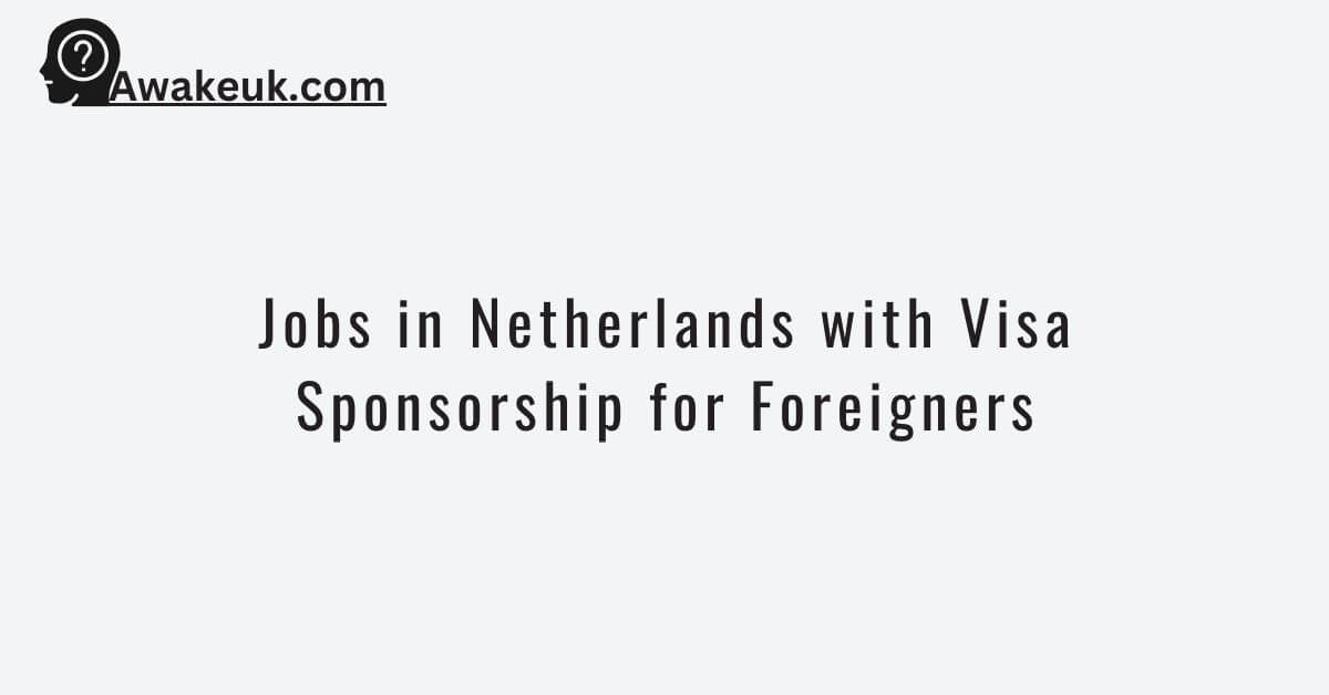 jobs-in-netherlands-with-visa-sponsorship-for-foreigners-2024