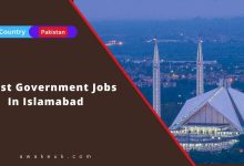 Latest Government Jobs In Islamabad