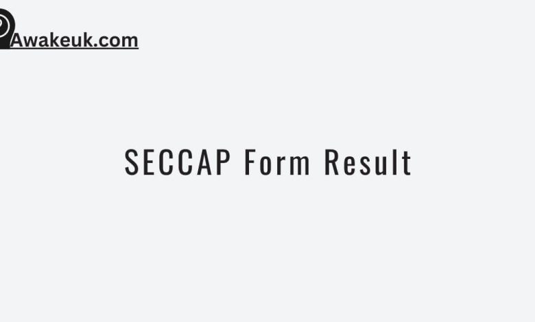 SECCAP Form Result