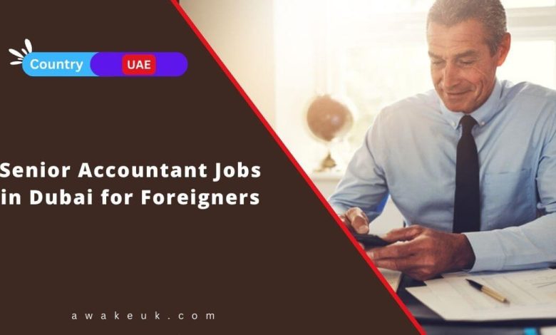 Senior Accountant Jobs in Dubai for Foreigners