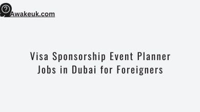 Visa Sponsorship Event Planner Jobs in Dubai for Foreigners