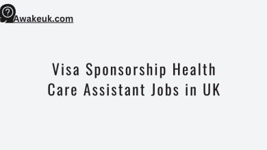 Visa Sponsorship Health Care Assistant Jobs in UK