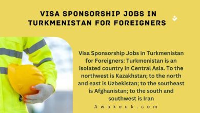 Visa Sponsorship Jobs in Turkmenistan for Foreigners