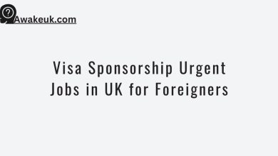 Visa Sponsorship Urgent Jobs in UK for Foreigners