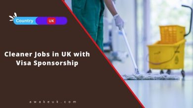 Cleaner Jobs in UK with Visa Sponsorship