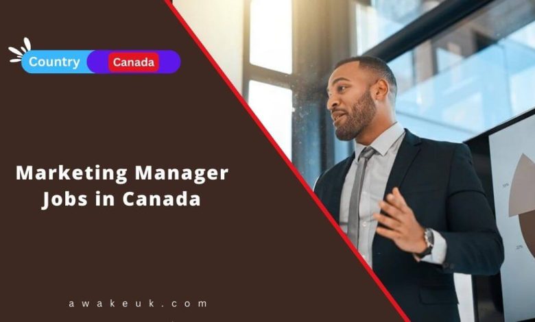 Marketing Manager Jobs in Canada