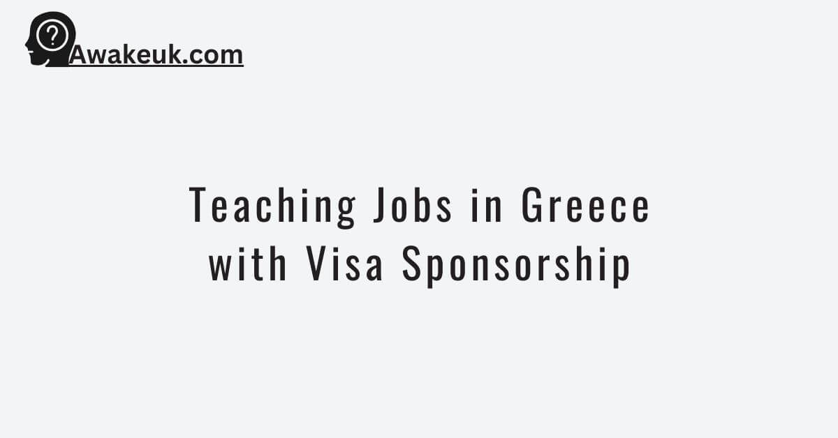 education jobs greece