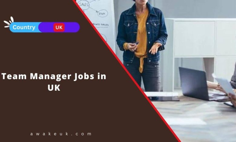 Team Manager Jobs in UK