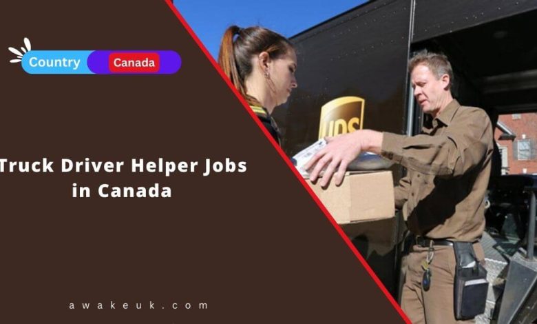 Truck Driver Helper Jobs in Canada