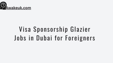 Visa Sponsorship Glazier Jobs in Dubai for Foreigners