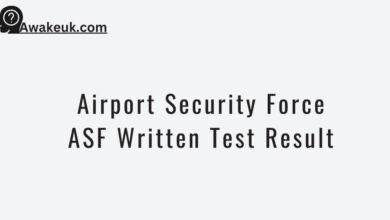 Airport Security Force ASF Written Test Result