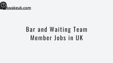 Bar and Waiting Team Member Jobs in UK