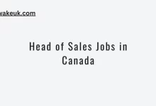 Head of Sales Jobs in Canada