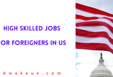 High skilled Jobs For Foreigners In US