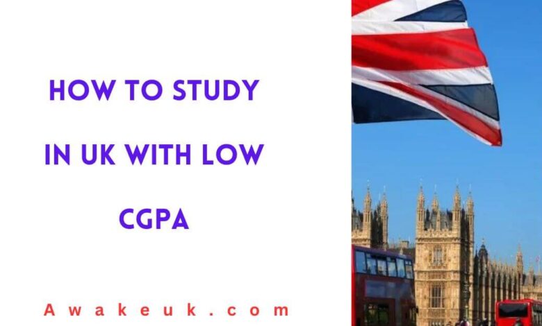 How to Study in UK With Low CGPA