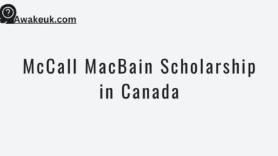 McCall MacBain Scholarship in Canada