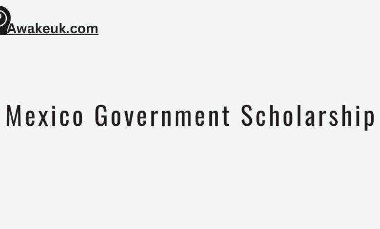 Mexico Government Scholarship