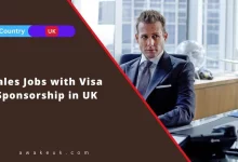 Sales Jobs with Visa Sponsorship in UK