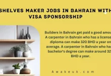 Shelves Maker Jobs in Bahrain with Visa Sponsorship