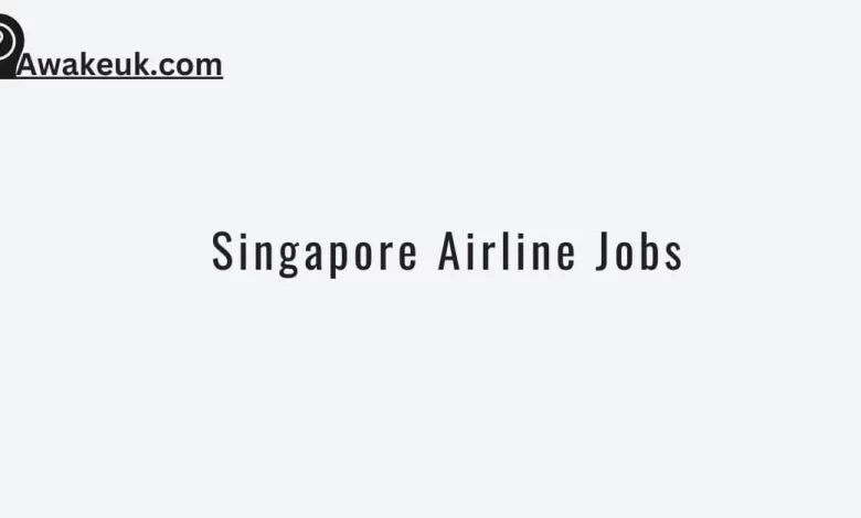 Singapore Airline Jobs