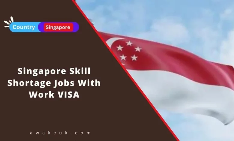 Singapore Skill Shortage Jobs With Work VISA