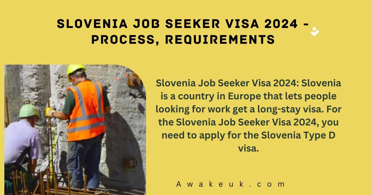 Slovenia Job Seeker Visa 2024 Process Requirements   Slovenia Job Seeker Visa 2024 Process Requirements 