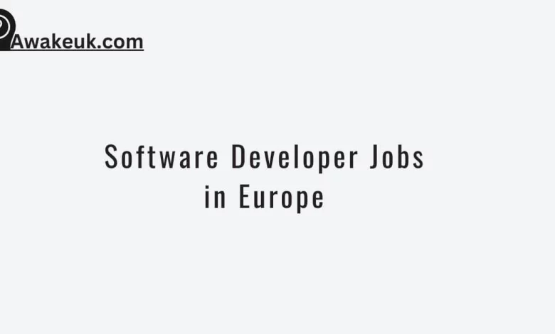 Software Developer Jobs in Europe