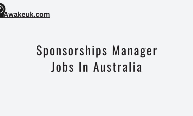 Manager Jobs In Australia