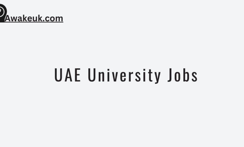 UAE University Jobs
