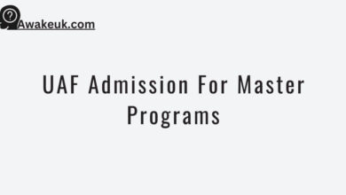 UAF Admission For Master Programs