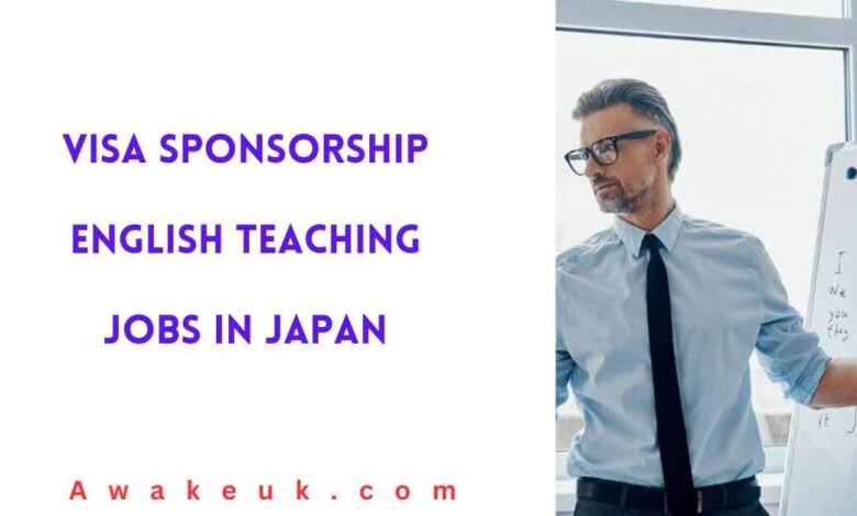 Visa Sponsorship English Teaching Jobs in Japan