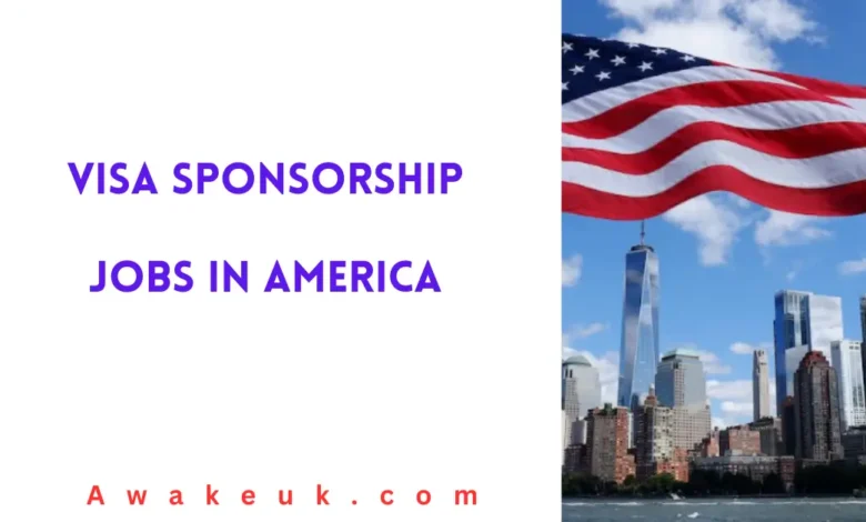 Visa Sponsorship Jobs in America