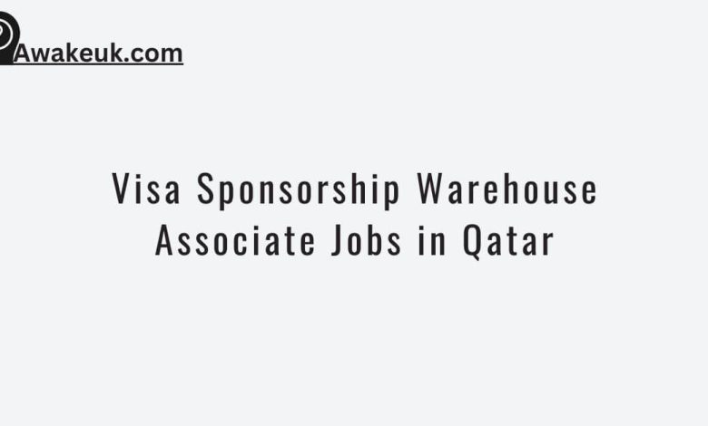 Visa Sponsorship Warehouse Associate Jobs in Qatar