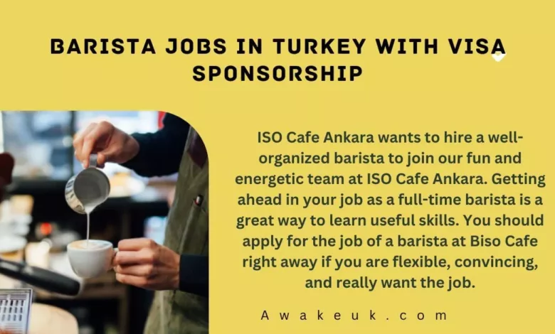 Barista Jobs in Turkey
