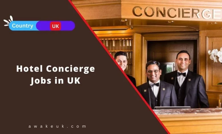 Hotel Concierge Jobs in UK