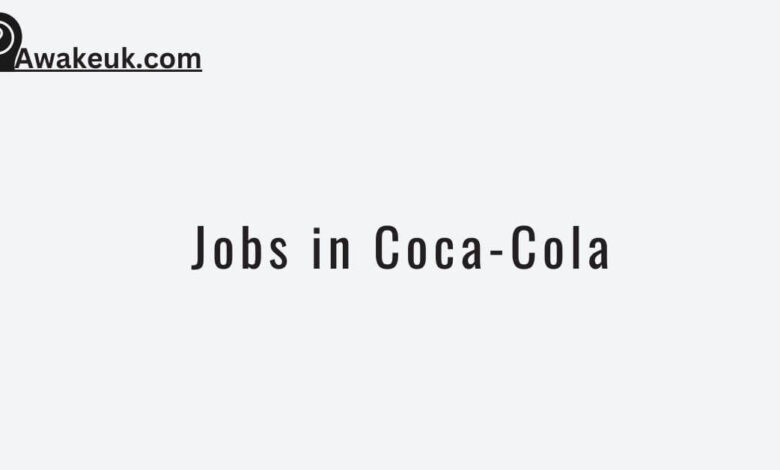 Jobs in Coca-Cola
