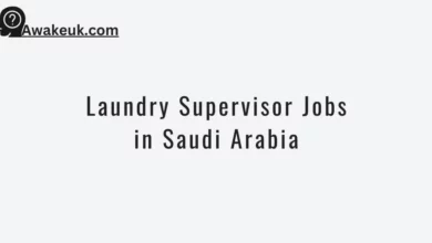 Laundry Supervisor Jobs in Saudi Arabia