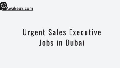 Urgent Sales Executive Jobs in Dubai