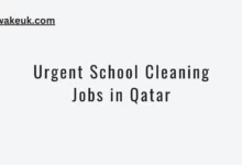 Urgent School Cleaning Jobs in Qatar