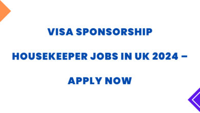 Visa Sponsorship Housekeeper Jobs in UK 2024