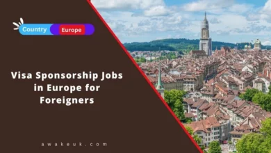 Visa Sponsorship Jobs in Europe for Foreigners