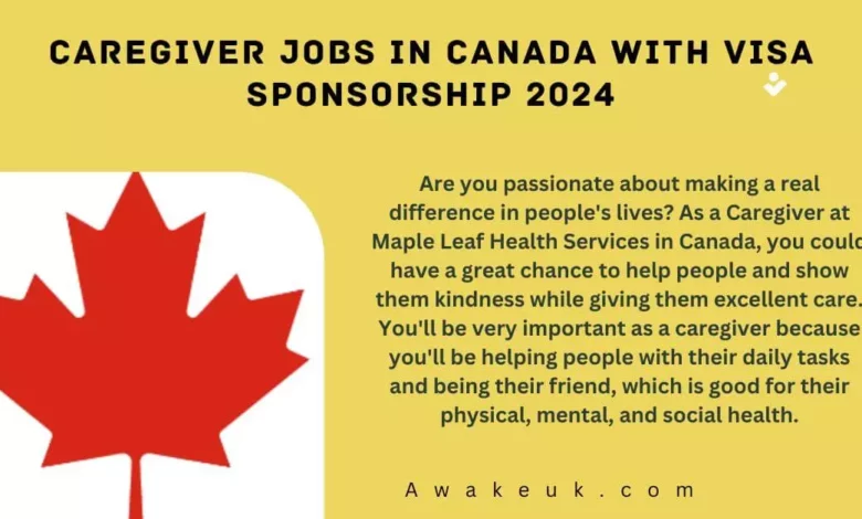 Caregiver Jobs in Canada With Visa Sponsorship