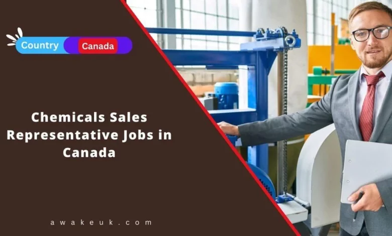 Chemicals Sales Representative Jobs in Canada