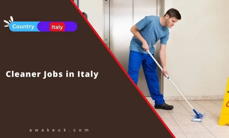 Cleaner Jobs in Italy