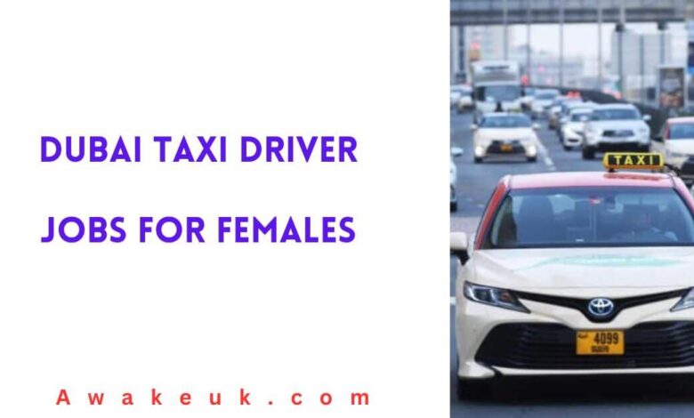 Dubai Taxi Driver Jobs for Females