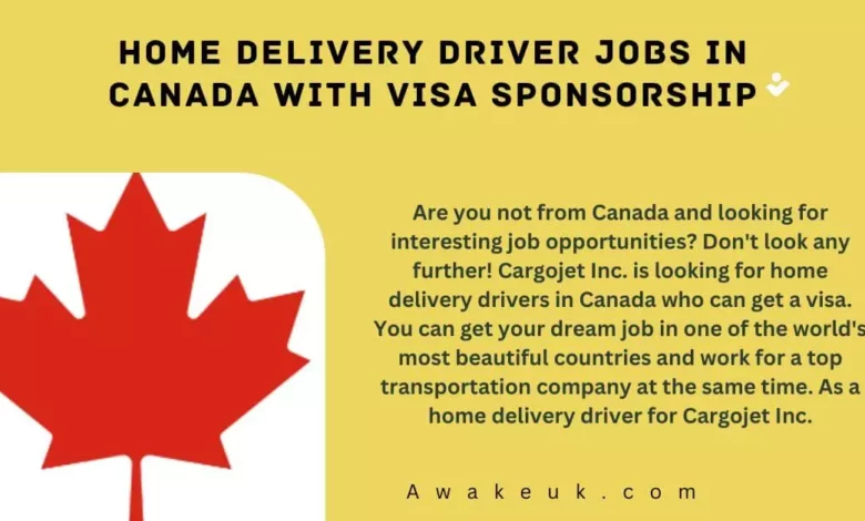 Home Delivery Driver Jobs in Canada