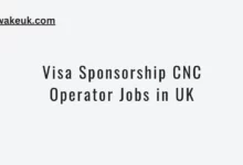 Visa Sponsorship CNC Operator Jobs in UK