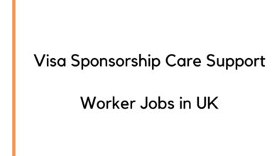 Care Support Worker Jobs in UK